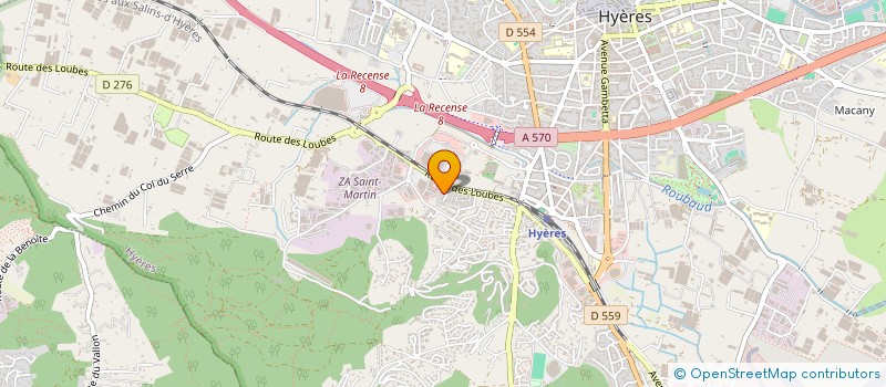 localisation de l'entreprise MONSIEUR PAUL EMMANUEL GOYNE à HYERES