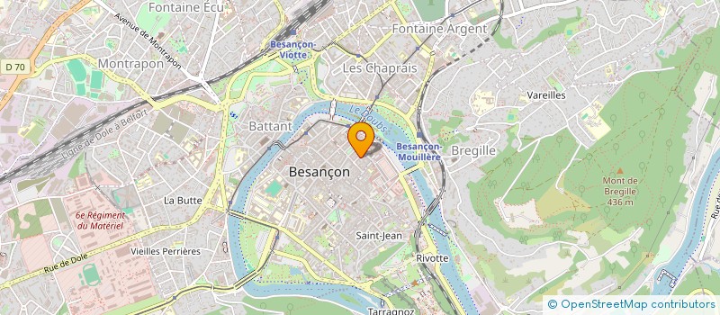 localisation de l'entreprise MONSIEUR PAUL-EMMANUEL SEPARI à BESANCON