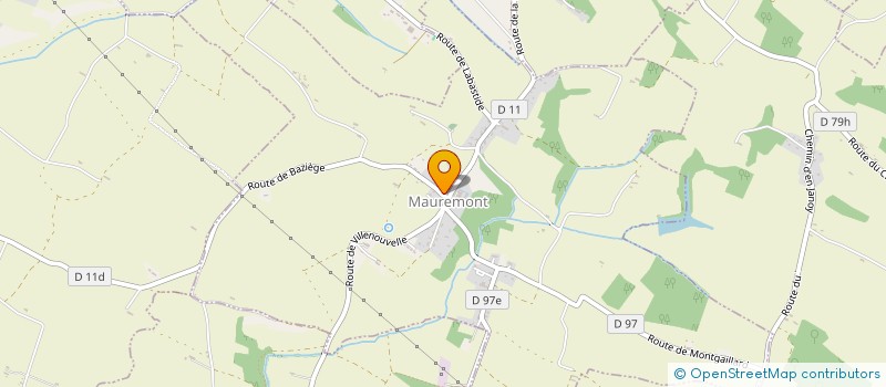 localisation de l'entreprise MONSIEUR PAUL-ENZO MARCHISET  MAUREMONT