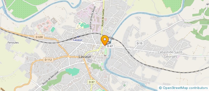 localisation de l'entreprise MONSIEUR PAUL ERIC FRANCOIS FAVAREL  LAVAUR