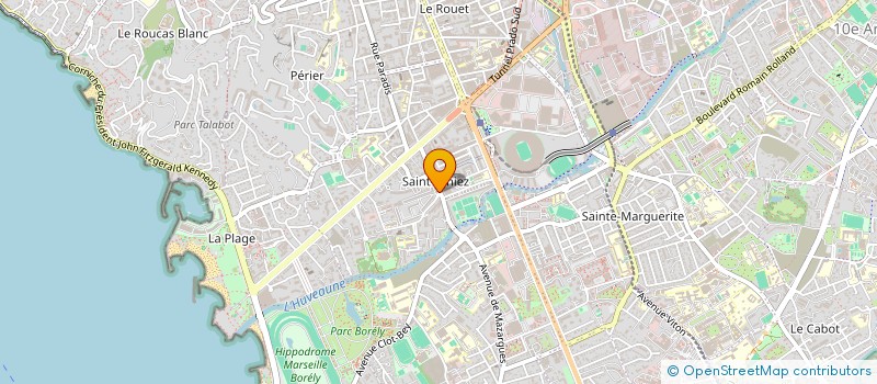 localisation de l'entreprise MONSIEUR PAUL-ERIC FRIANT  MARSEILLE