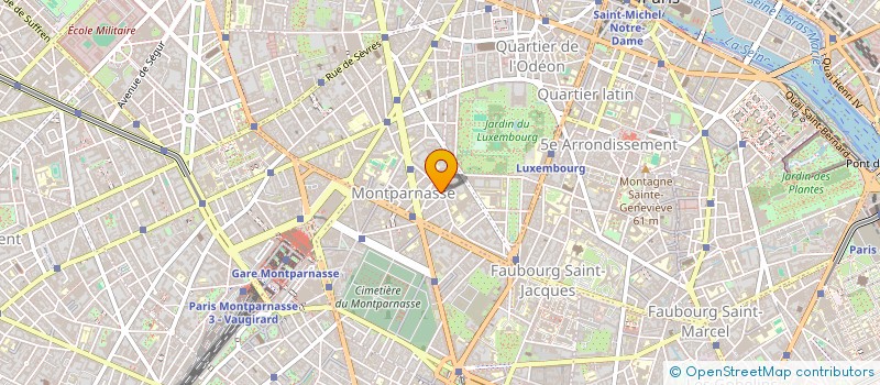 localisation de l'entreprise MONSIEUR PAUL-ERIC TESSIER  PARIS