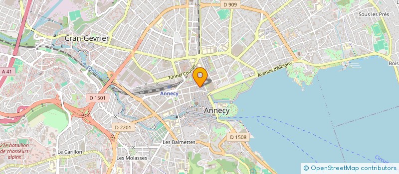 localisation de l'entreprise MONSIEUR PAUL ESPOSITO  ANNECY