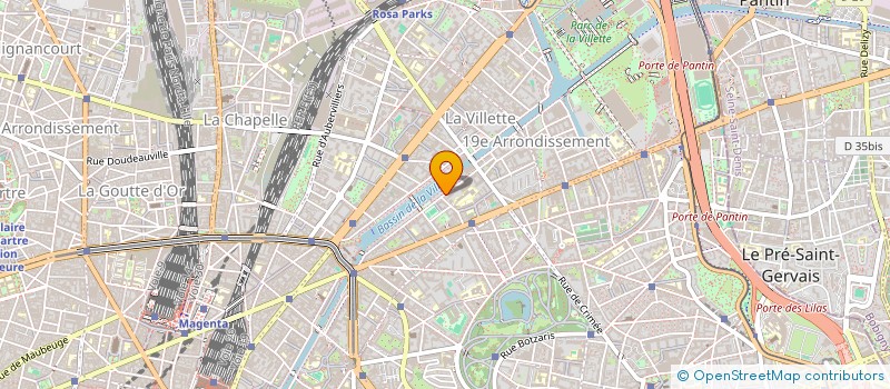 localisation de l'entreprise MONSIEUR PAUL ETTORI  PARIS