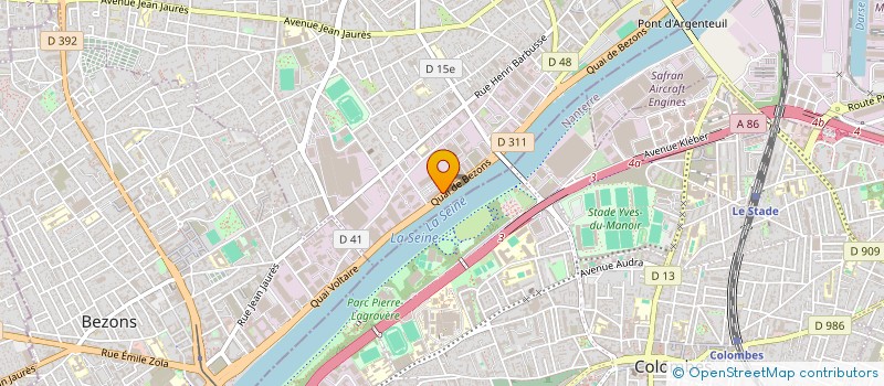 localisation de l'entreprise MONSIEUR PAUL EYROLLES  ARGENTEUIL