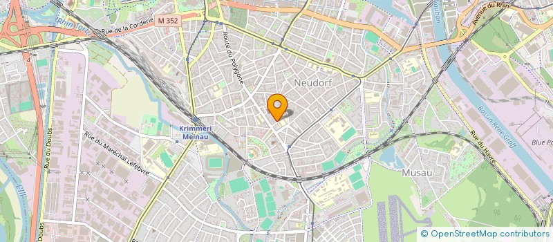 localisation de l'entreprise MONSIEUR PAUL FABING  STRASBOURG