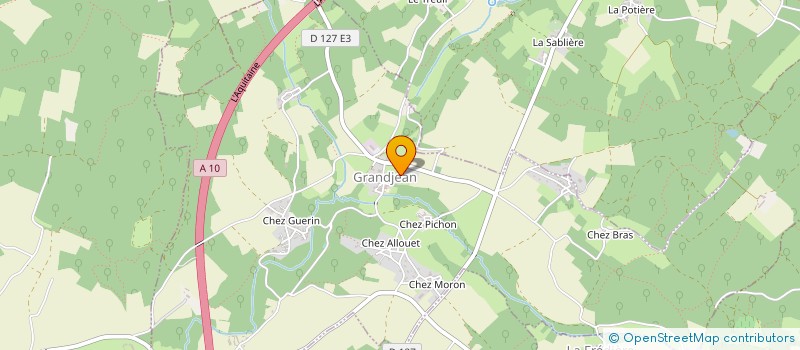 localisation de l'entreprise MONSIEUR PAUL FABRE  GRANDJEAN