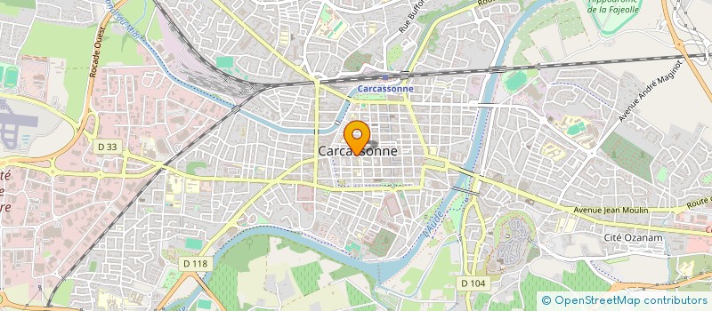 localisation de l'entreprise MONSIEUR PAUL FAGET à CARCASSONNE