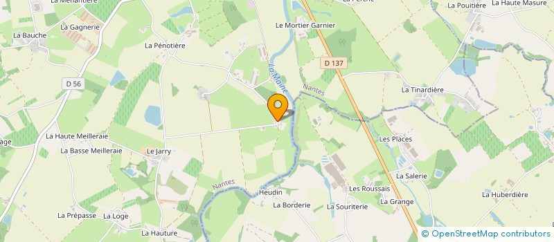 localisation de l'entreprise MONSIEUR PAUL FAGUET  PLANCHE (LA)