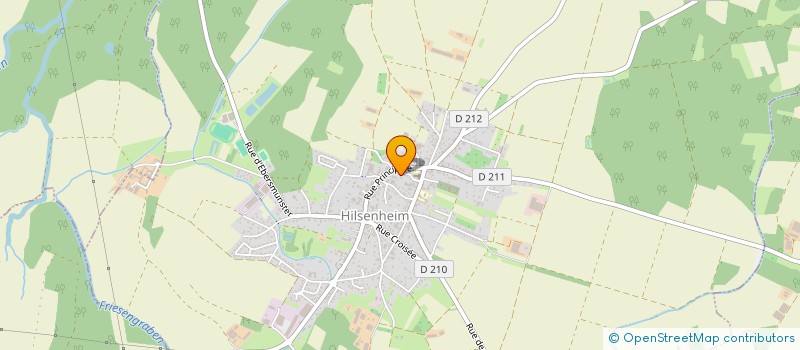 localisation de l'entreprise MONSIEUR PAUL FAHRER  ORSCHWILLER