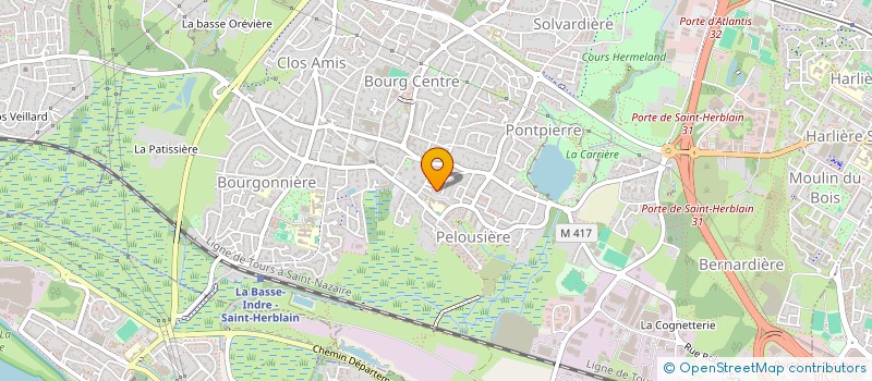 localisation de l'entreprise MONSIEUR PAUL FALCHER  ST-HERBLAIN