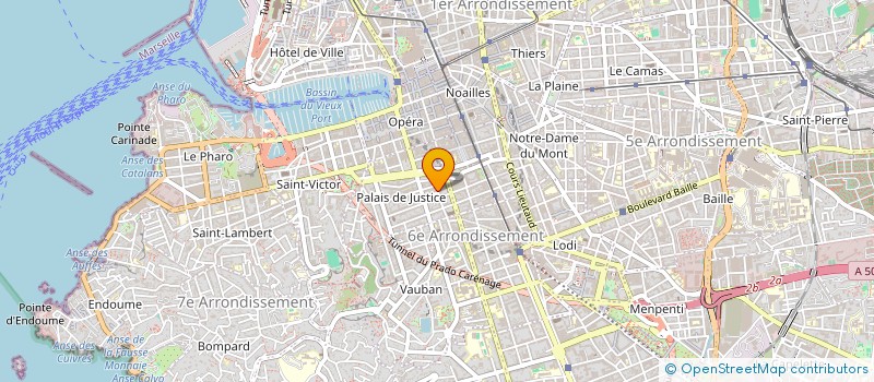 localisation de l'entreprise MONSIEUR PAUL FARAUD à MARSEILLE