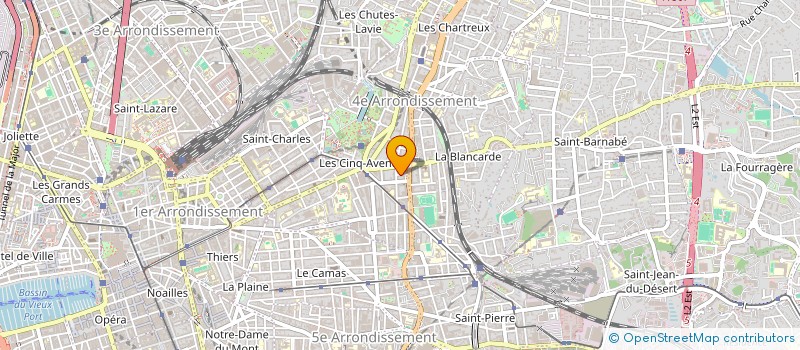 localisation de l'entreprise MONSIEUR PAUL FARGIER à MARSEILLE 4EME