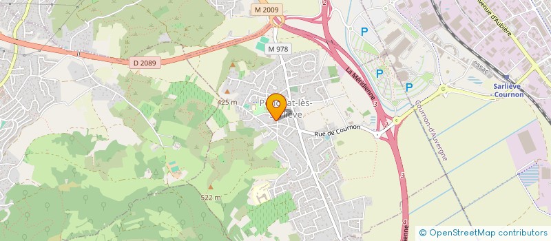 localisation de l'entreprise MONSIEUR PAUL FARNOUX à PERIGNAT-LES-SARLIEVE