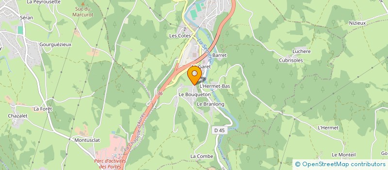 localisation de l'entreprise MONSIEUR PAUL FAURE à PONT-SALOMON
