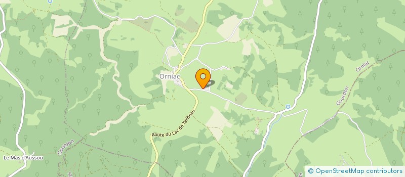 localisation de l'entreprise MONSIEUR PAUL FAURIE  SAINT-MARTIN-LABOUVAL