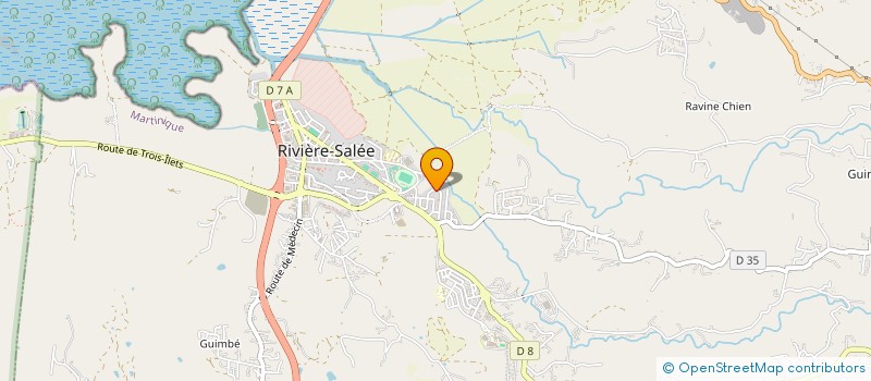 localisation de l'entreprise MONSIEUR PAUL FERETTI à RIVIERE-SALEE