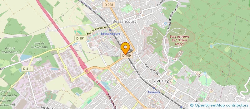 localisation de l'entreprise MONSIEUR PAUL FERNANDEZ  BESSANCOURT