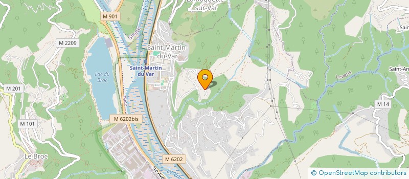 localisation de l'entreprise MONSIEUR PAUL FERRARI  SAINT-MARTIN-DU-VAR