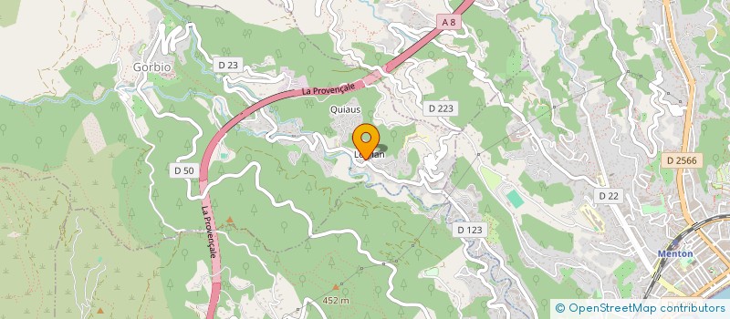 localisation de l'entreprise MONSIEUR PAUL FERRARI  GORBIO