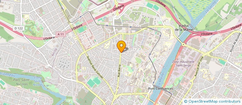 localisation de l'entreprise MONSIEUR PAUL FIE à ANGERS