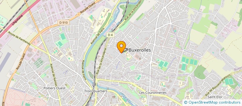 localisation de l'entreprise MONSIEUR PAUL FILLON à BUXEROLLES