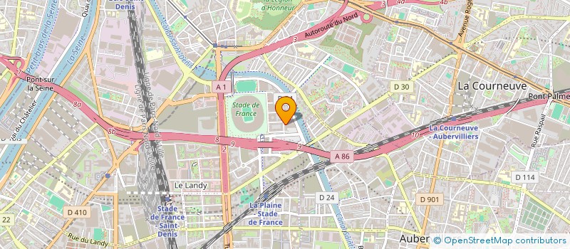 localisation de l'entreprise MONSIEUR PAUL FIOLET à SAINT-DENIS