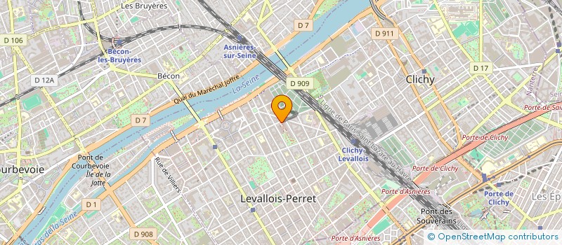 localisation de l'entreprise MONSIEUR PAUL FITUSSI  LEVALLOIS-PERRET