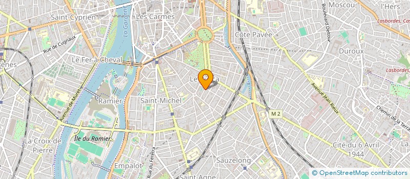 localisation de l'entreprise MONSIEUR PAUL FLORISSE  TOULOUSE