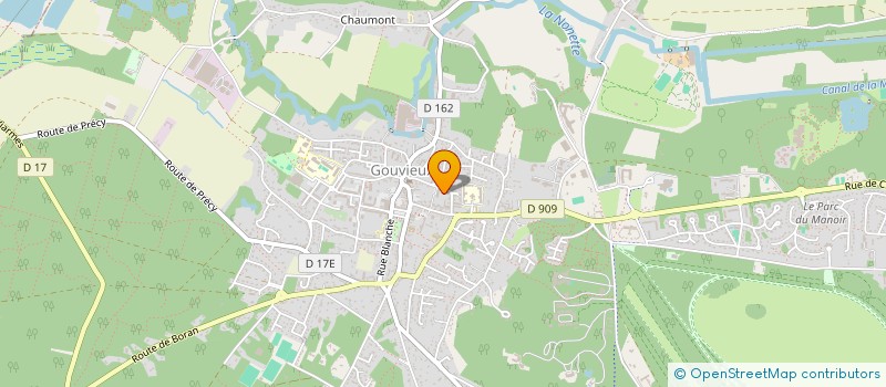 localisation de l'entreprise MONSIEUR PAUL FOLLANA  GOUVIEUX