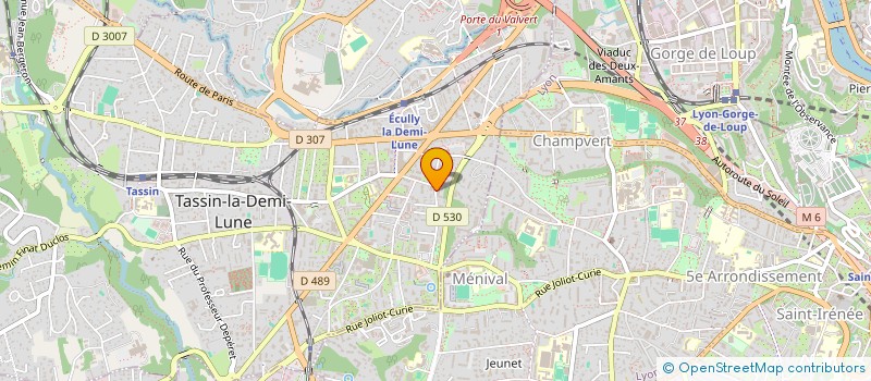 localisation de l'entreprise MONSIEUR PAUL FONTAINE  TASSIN-LA-DEMI-LUNE