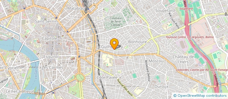localisation de l'entreprise MONSIEUR PAUL FONTANIE à TOULOUSE