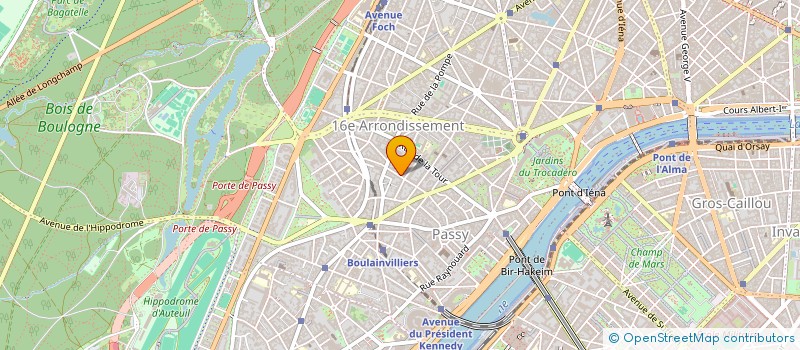 localisation de l'entreprise MONSIEUR PAUL FORMEY DE SAINT LOUVENT  PARIS