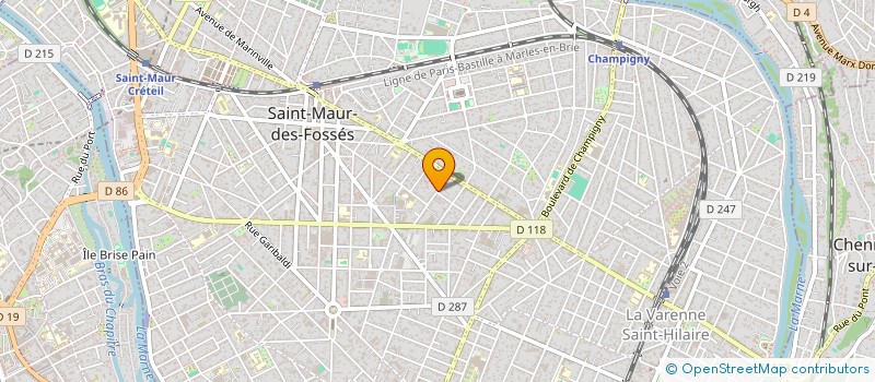 localisation de l'entreprise MONSIEUR PAUL FORTUNE à SAINT-MAUR-DES-FOSSES