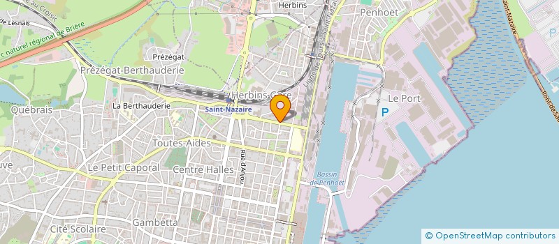 localisation de l'entreprise MONSIEUR PAUL FOUFNIER  SAINT-NAZAIRE