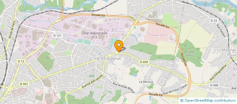 localisation de l'entreprise MONSIEUR PAUL FOUGERE à CHAZELLES