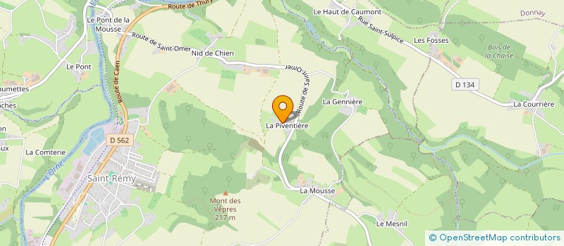 localisation de l'entreprise MONSIEUR PAUL FOUREY à SAINT-REMY