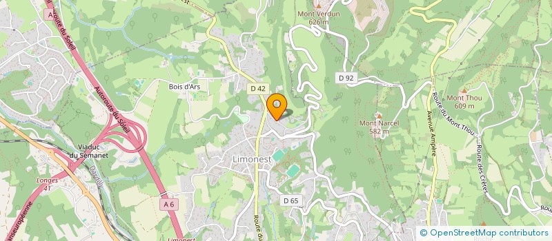 localisation de l'entreprise MONSIEUR PAUL FOURNIER  LIMONEST