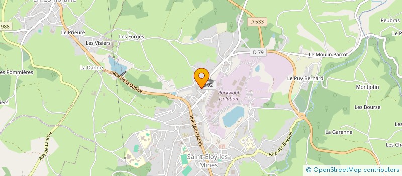 localisation de l'entreprise MONSIEUR PAUL FOUSSAT  LAPEYROUSE