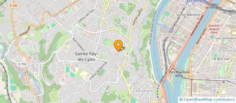 localisation de l'entreprise MONSIEUR PAUL FRANCE à SAINTE-FOY-LES-LYON