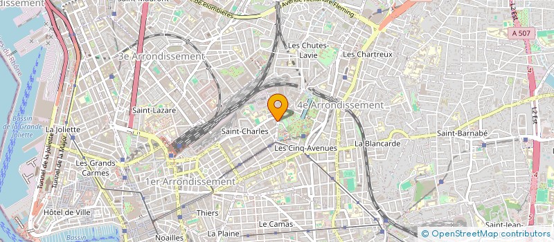 localisation de l'entreprise MONSIEUR PAUL FRANCHET à MARSEILLE