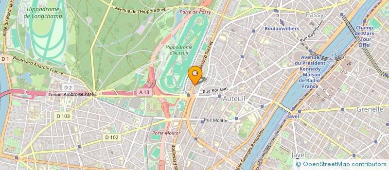 localisation de l'entreprise MONSIEUR PAUL FRANCIS  PARIS