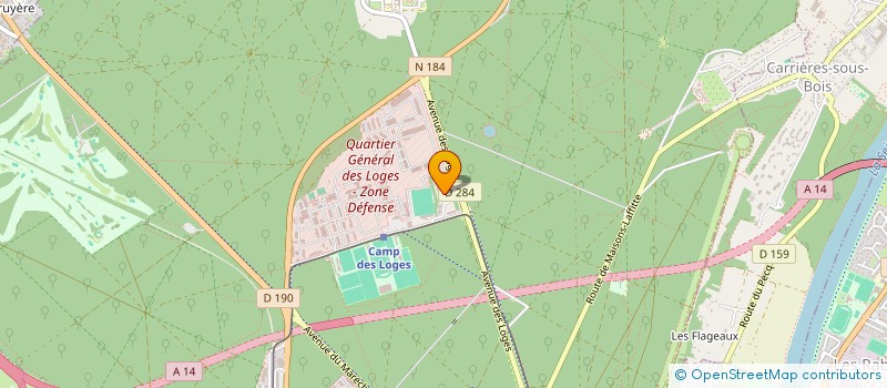 localisation de l'entreprise MONSIEUR PAUL FRANCISCO  SAINT-GERMAIN-EN-LAYE