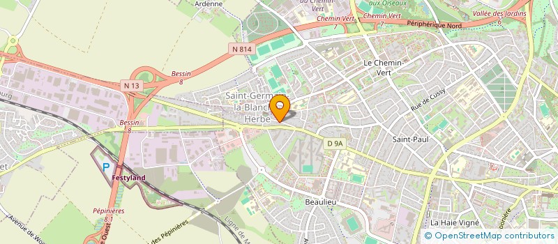 localisation de l'entreprise MONSIEUR PAUL FRECHON à CAEN