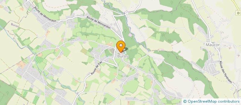 localisation de l'entreprise MONSIEUR PAUL FREDE  BERNADETS