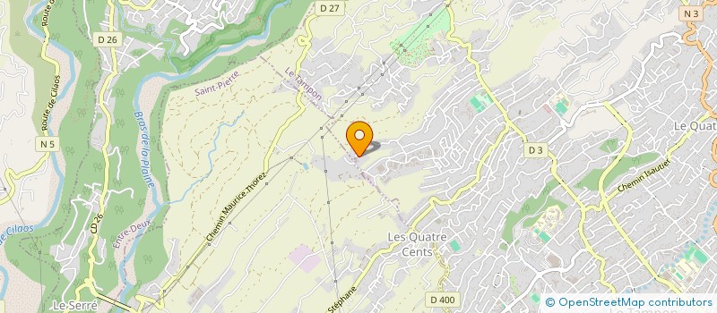 localisation de l'entreprise MONSIEUR PAUL FREGENCE  LE TAMPON