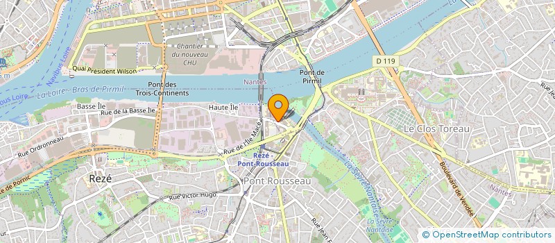 localisation de l'entreprise MONSIEUR PAUL FRIBOURG  NANTES