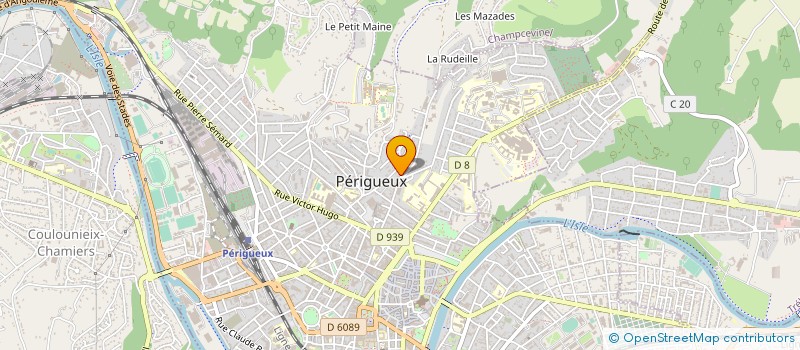 localisation de l'entreprise MONSIEUR PAUL FRUGIER  PERIGUEUX