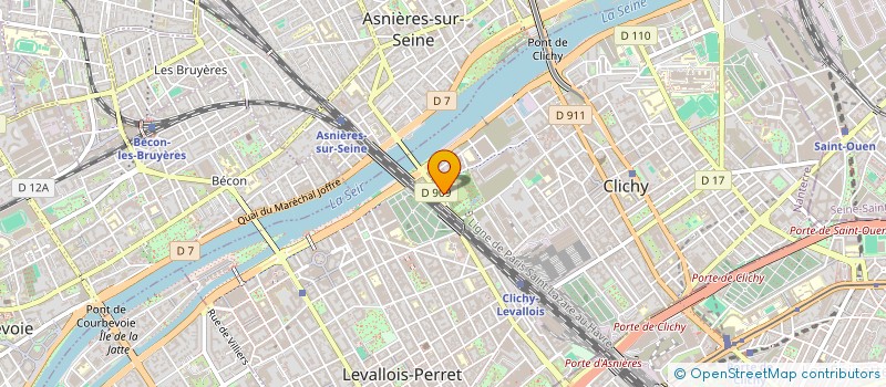 localisation de l'entreprise MONSIEUR PAUL FUHRER à CLICHY