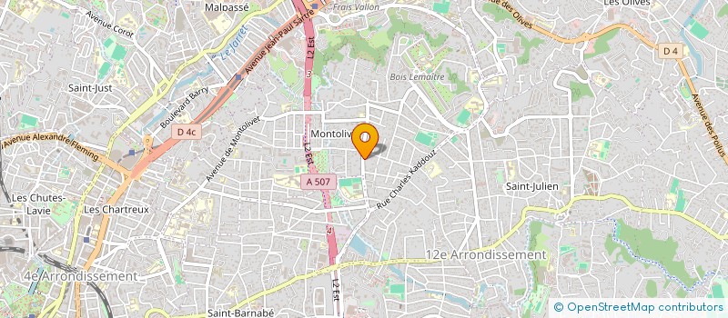 localisation de l'entreprise MONSIEUR PAUL GABRIEL à MARSEILLE
